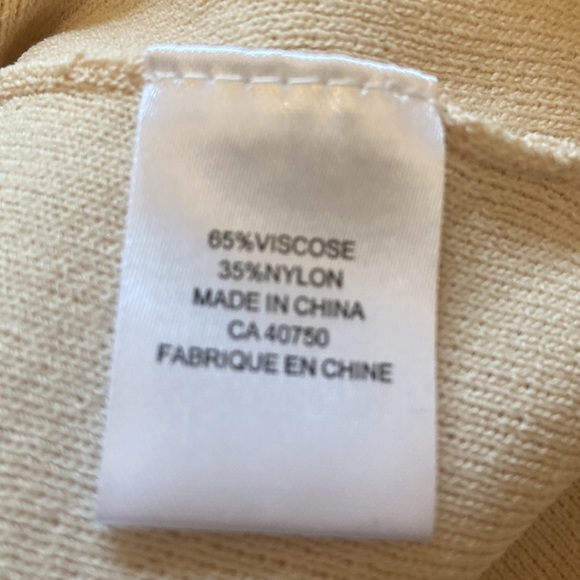 Beautiful Cream Guillaume Lightweight Knit Top with Flared Tulip Sleeves. Small - Picture 7 of 8